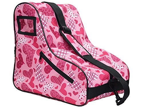 Epic Skates Limited Edition Heart Skate Bag, Pink & White - Image 1