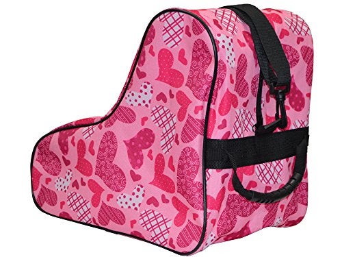 Epic Skates Limited Edition Heart Skate Bag, Pink & White - Image 2