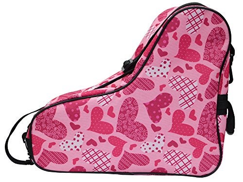Epic Skates Limited Edition Heart Skate Bag, Pink & White - Image 5