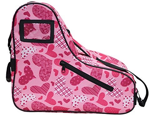 Epic Skates Limited Edition Heart Skate Bag, Pink & White - Image 3