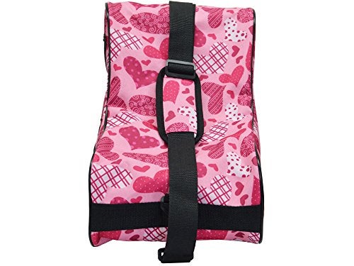 Epic Skates Limited Edition Heart Skate Bag, Pink & White - Image 4