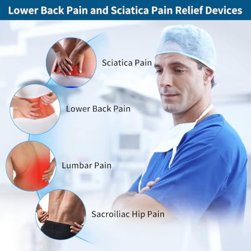 SUNFATT Sacroiliac SI Joint Hip Belt,Lumbar Plus-Size Back Support for Women,55" Lower Back Brace for Women and Men,Sacroiliac Belt for Sciatica Pelvis Lumbar Hip Pain Relief - Image 3