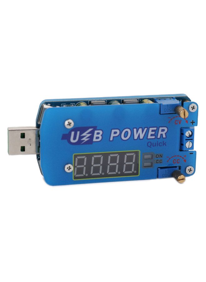 DC to DC 15W Adjustable USB Step Up Down Power CVCC Buck Boost Voltage Regulator Converter Multicolour 9 x 2cm - Image 3