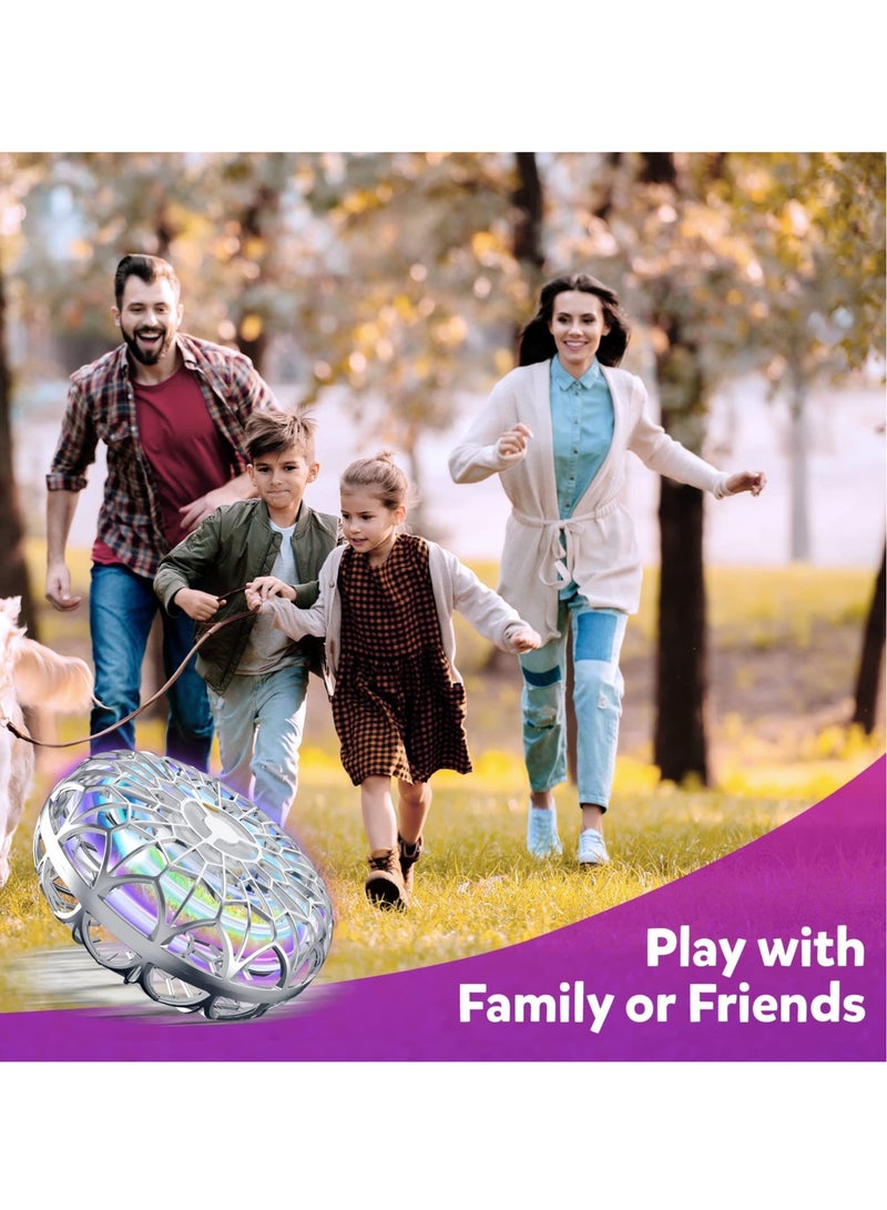 Excefore 360° Rotating Flying Orb Ball Toys, Hand Controlled Motion Sensor Mini Drone, Mini Drone for Kids Adult, Flying Spinner UFO with LED Light Indoor Outdoor Toys for Boys and Girls - Image 4