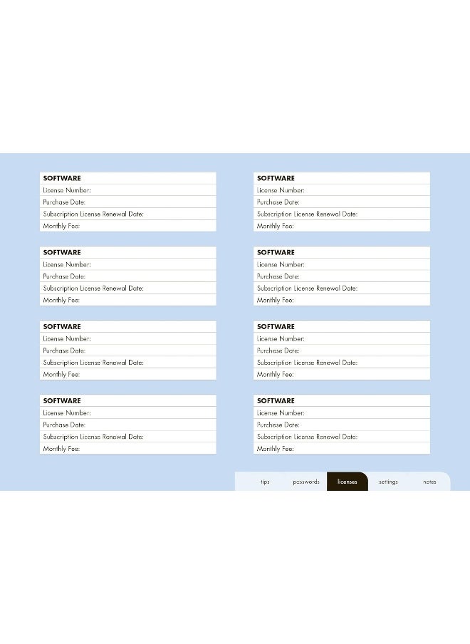 null - Password Logbook (Hip Floral): Keep Track of Usernames, Passwords, Web Addresses in One Easy and Organized Location - Image 1
