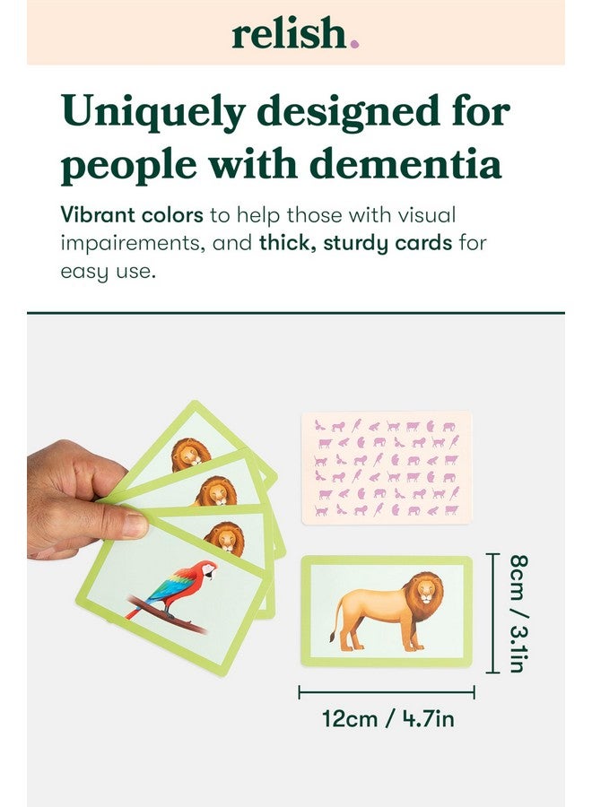 Relish Animal Snap Card Game, Dementia Games for Elderly, Alzheimer's Activities - Image 5