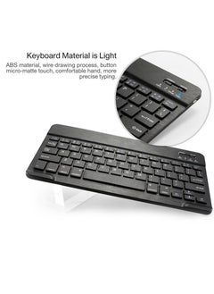 KASTWAVE Smart Folio Bluetooth Keyboard for Apple iPad 7/8/9th Generation 10.2 Inch Black  - Image 3
