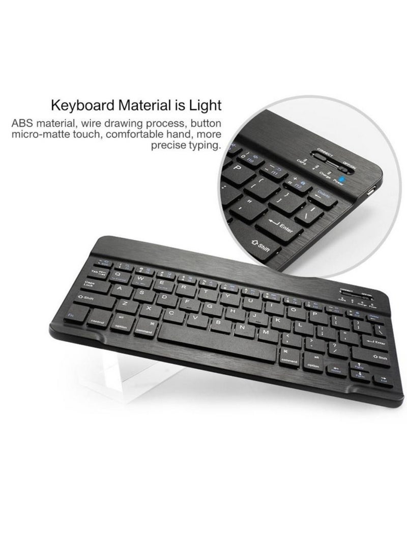 KASTWAVE - Smart Folio Bluetooth Keyboard for Apple iPad 7/8/9th Generation 10.2 Inch Black - Image 1