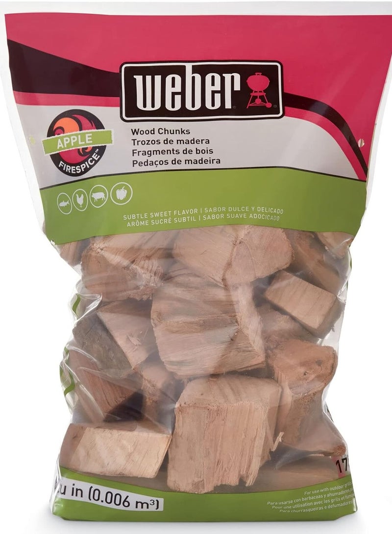 Weber قطع خشب التفاح من ويبر 1.8 كجم - Image 1