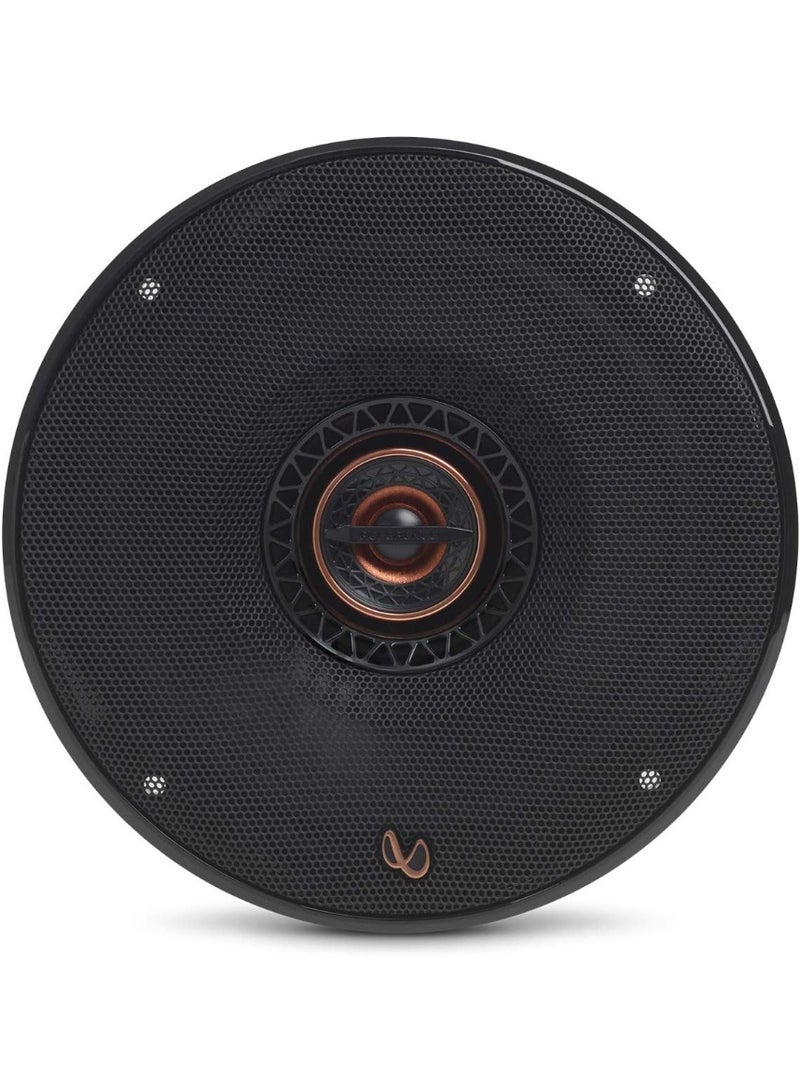Infinity REF-6532EX Reference Series 6.5" (160mm) 2-Way Coaxial Car Audio Speakers – 165W Peak, 55W RMS, 3 Ohm, Edge-Driven Textile Tweeters, Plus One Woofer Technology - Image 2