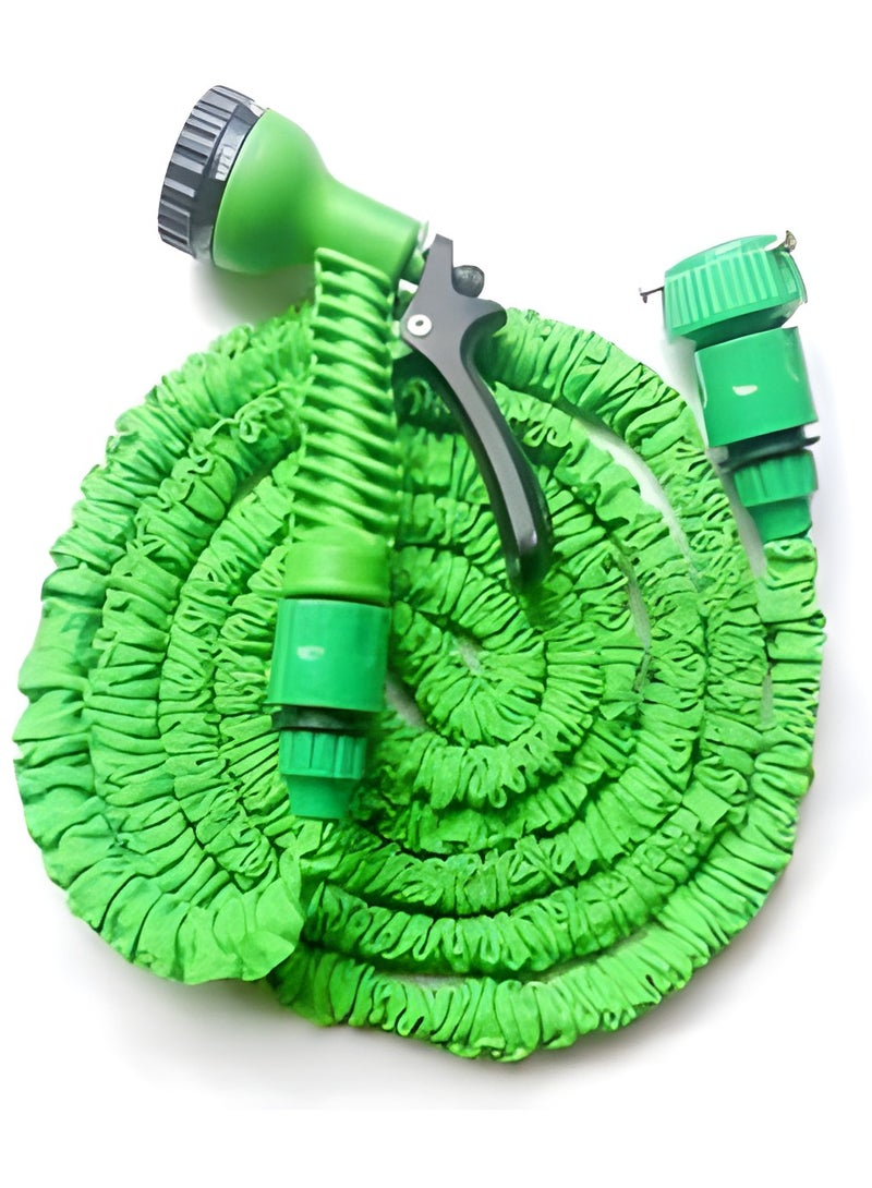 خرطوم سقي قابل للتوسيع أخضر/أسود 45 متر