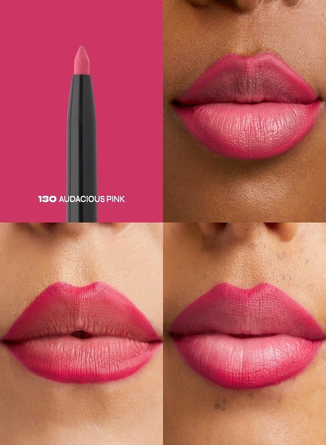 Milani Understatement Lipliner - 130 Audacious Pink – Long-Lasting, Creamy & Smudge-Proof Lip Pencil for Precise Definition - Image 2