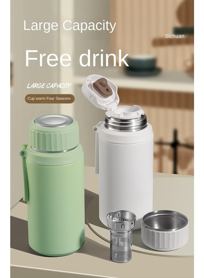 Y&D 800ML Large Capacity Double Layer 316 Stainless Steel Travel Outdoor Camping Thermos Cup - Image 3