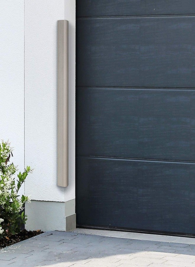 urbanhouse (عبوة من قطعتين من واقيات الزوايا عالية الكثافة وحوافها لحماية مواقف السيارات وورش العمل وجدران وأثاث الأطفال - رمادي محايد، 24 بوصة). - Image 3