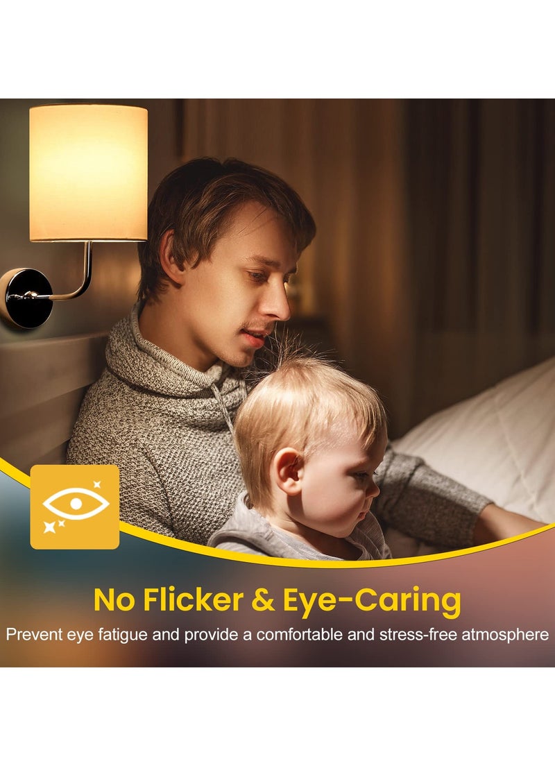 SYOSI E14 Halogen Golf Ball Bulb Dimmable, 42W G45 Small Edison Screw Globe Light Bulb 240V Classic Mini Globes Clear Round Light Bulbs Warm White 2700K (10-Pack ) - Image 2