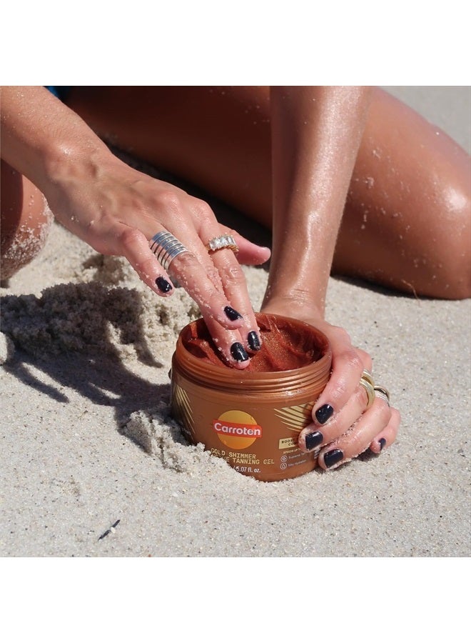 Carroten Gold Shimmer Intensive Tanning Gel SPF0 150 ml / 5 oz - Image 3