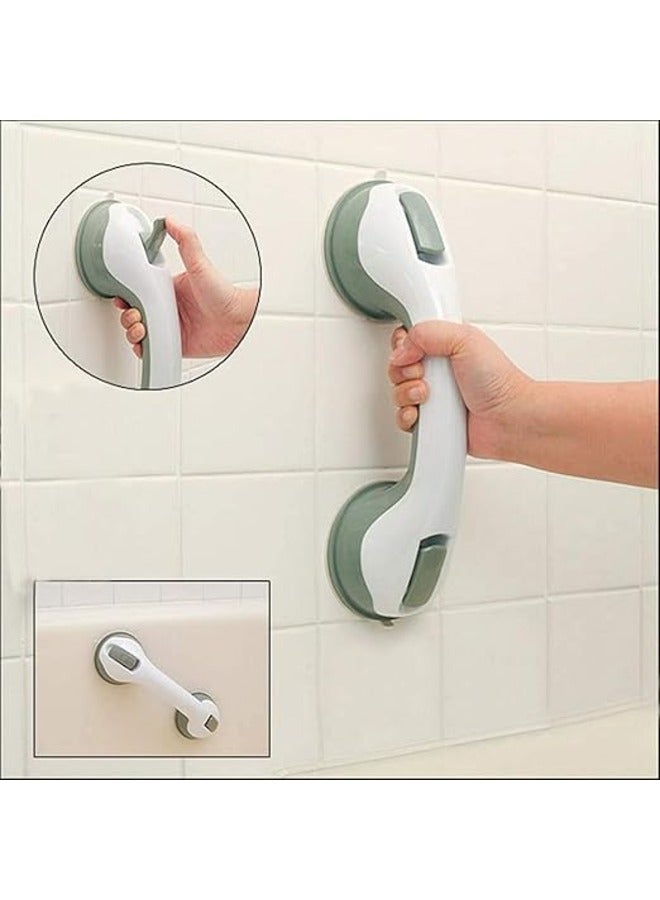 Bathroom Grab Bar, Strong Suction Shower Handle & Bathroom Balance Bar Anti-Slipping Suction Cup - Image 3