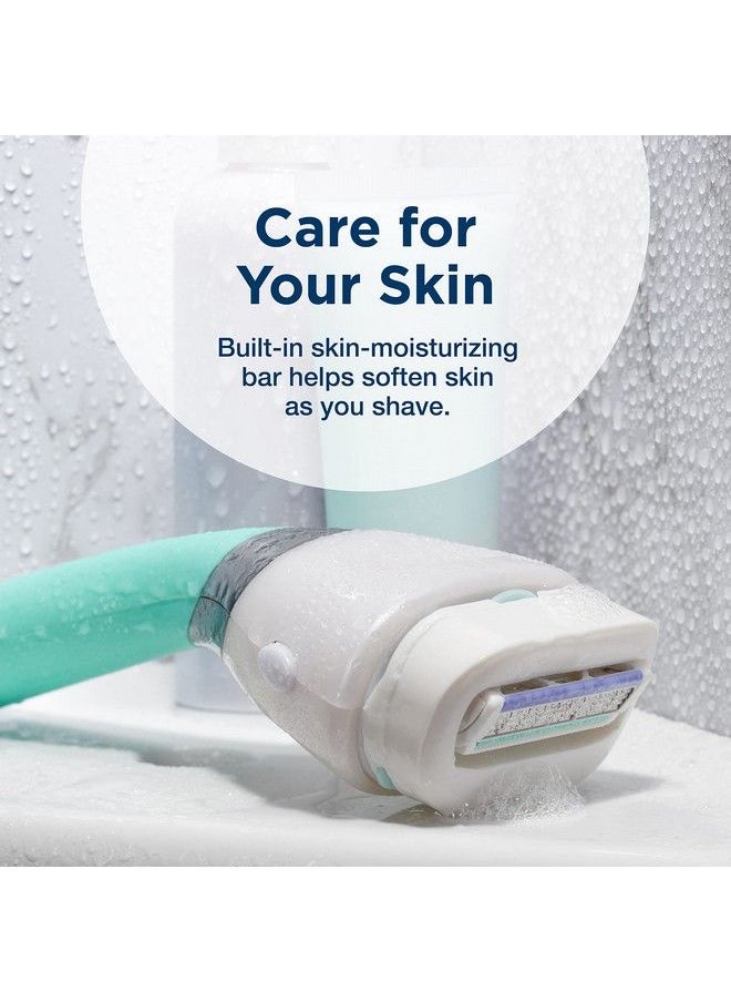 Intuition Schick Intuition Sleek Razors For Women With Sensitive Skin | 1 Razor & 3 Intuition Razor Blades Refill With Organic Aloe  - Image 4