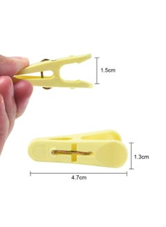 Oasisgalore 24 Pcs Clothes Pegs for Washing Line Small Photo Pins Clothes Towel Clips for Clothes Socks Photos  - Image 2