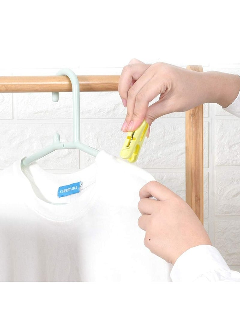 Oasisgalore 24 Pcs Clothes Pegs for Washing Line Small Photo Pins Clothes Towel Clips for Clothes Socks Photos - Image 4