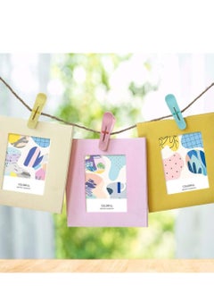 Oasisgalore 24 Pcs Clothes Pegs for Washing Line Small Photo Pins Clothes Towel Clips for Clothes Socks Photos  - Image 5