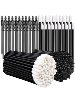 Teenitor Teenitor Mascara Wands, Disposable Mascara Wand 200pcs, Lip Applicators Disposable Mascara Makeup Applicator Lipgloss Lip Brush Mascara Brush Lipstick Tester Wands Black 