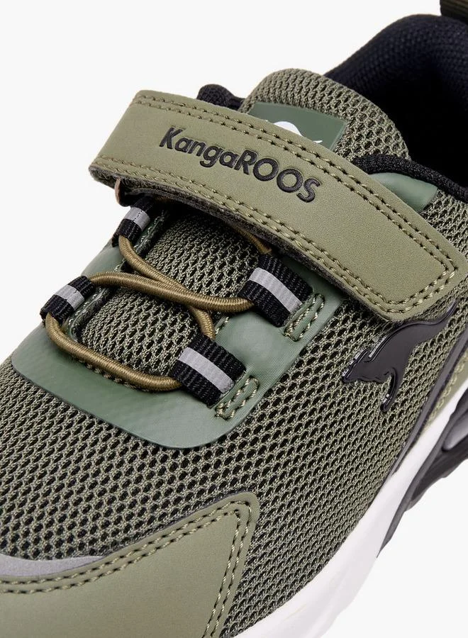 Kangaroos OLIVE Boys Hook & Loop Sports Shoes for Men | Best Price UAE