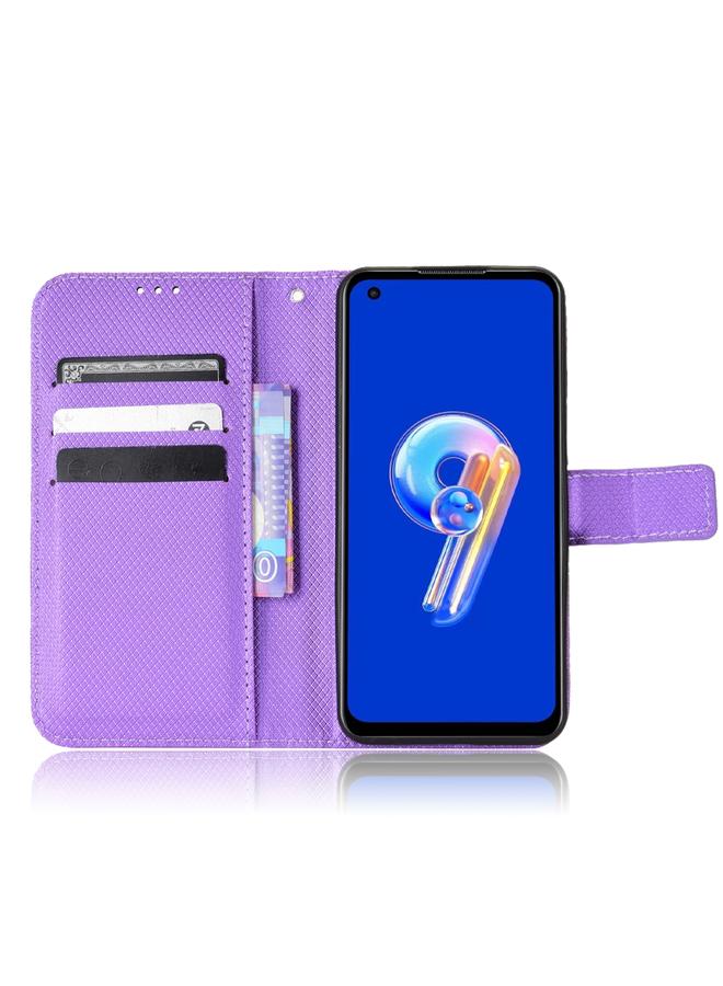 S-TOP Case For ASUS Zenfone 9 Diamond Texture Leather Phone Case - Image 3
