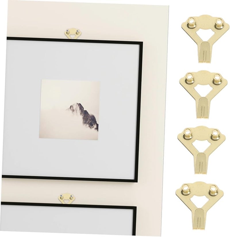 Artibetter مجموعة خطاطيف حائط متعددة الوظائف لتعليق الصور المعدنية للإطارات واللوحات الفنية - Image 4