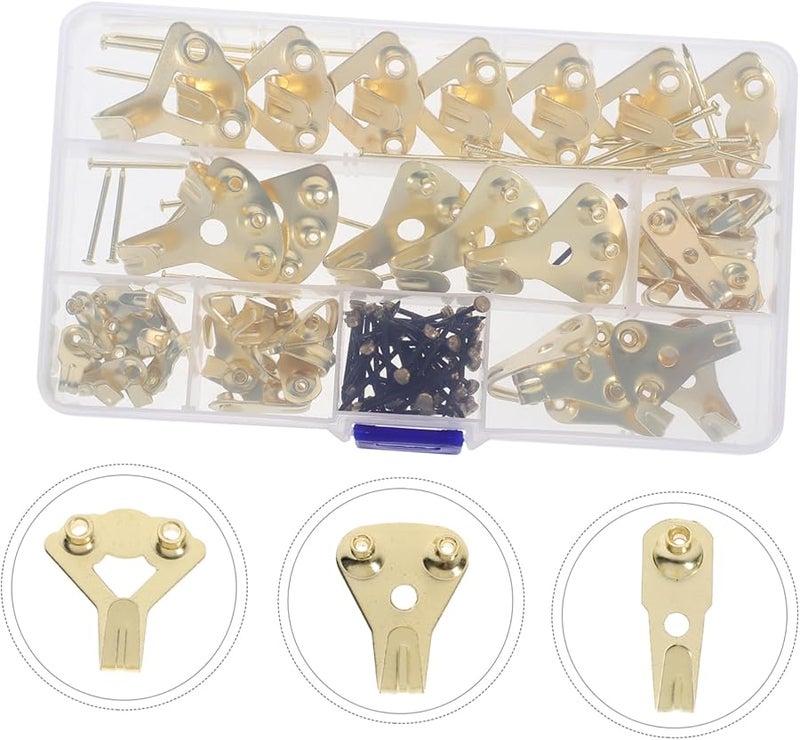 Artibetter مجموعة خطاطيف حائط متعددة الوظائف لتعليق الصور المعدنية للإطارات واللوحات الفنية - Image 5