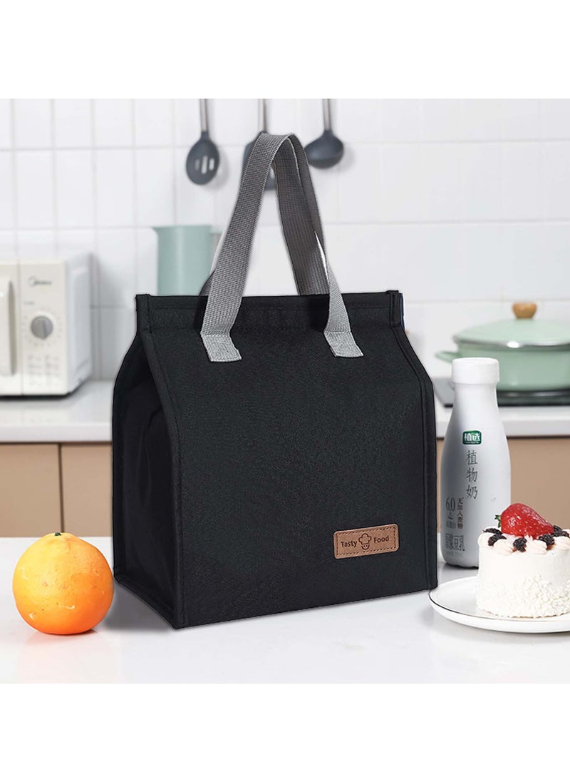 Generic Portable Lunch Bag for Office School Travel, Bento Bag Insulated, 22.5 x 13 x 25.5cm  - Image 5