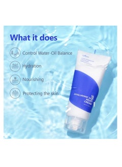 ISNTREE Hyaluronic Acid Moist Cream 100ml, Balances Oil & Moisture, Deep moisturizer  - Image 3