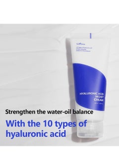 ISNTREE Hyaluronic Acid Moist Cream 100ml, Balances Oil & Moisture, Deep moisturizer  - Image 2