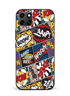 Protective Case Cover For Infinix Smart 6 Pop Art Design Multicolour