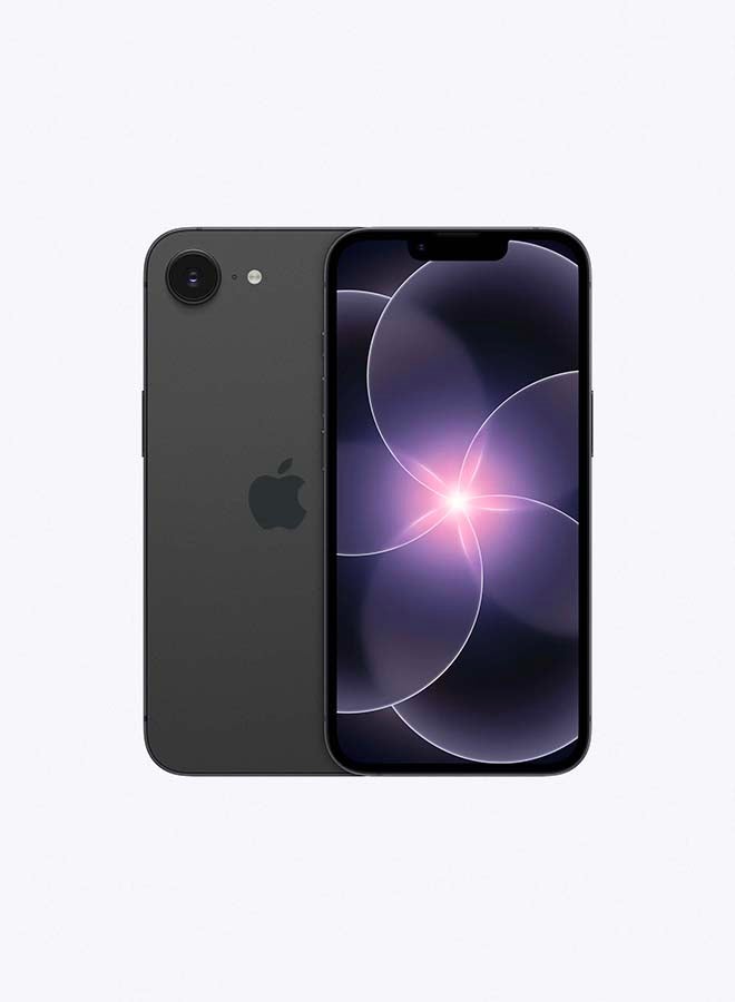 ابل  آيفون 17e 256GB أسود 5G (eSIM فقط) مع فيس تايم - نسخة الشرق الأوسط - Image 1