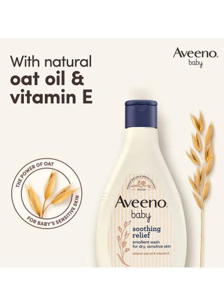 Aveeno Baby Soothing Relief Emollient Wash 250mL, Gentle Cleansing for Dry Sensitive Skin, 0M+ Moisturizing Formula - pzsku/Z32D47FDDCA241785C2CDZ/45/1742316861/a72c43ec-960b-41e8-a8cf-e133704d74e9