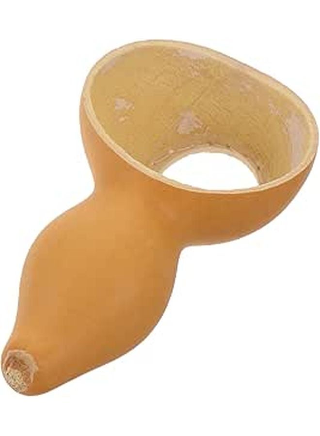 Gourd Shaped Handheld Tea Infuser Fine Mesh Stainless Steel 10 12cm Loose Tea Strainer - Image 1