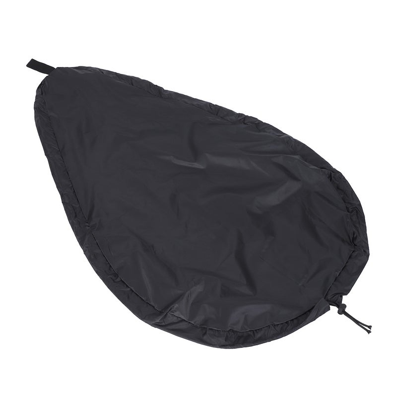 Fit Blocking Kayak Canoe Cockpit Cover Protector Kayak Accessory Black (L) - Image 1