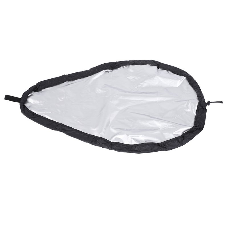 Fit Blocking Kayak Canoe Cockpit Cover Protector Kayak Accessory Black (L) - Image 3