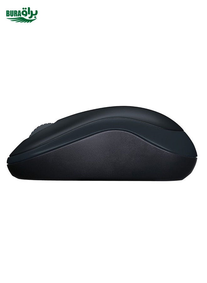 BURAQ Logitech B175 3-keys 1000DPI 2.4GHz Wireless Optical Mouse (Black)  - Image 3