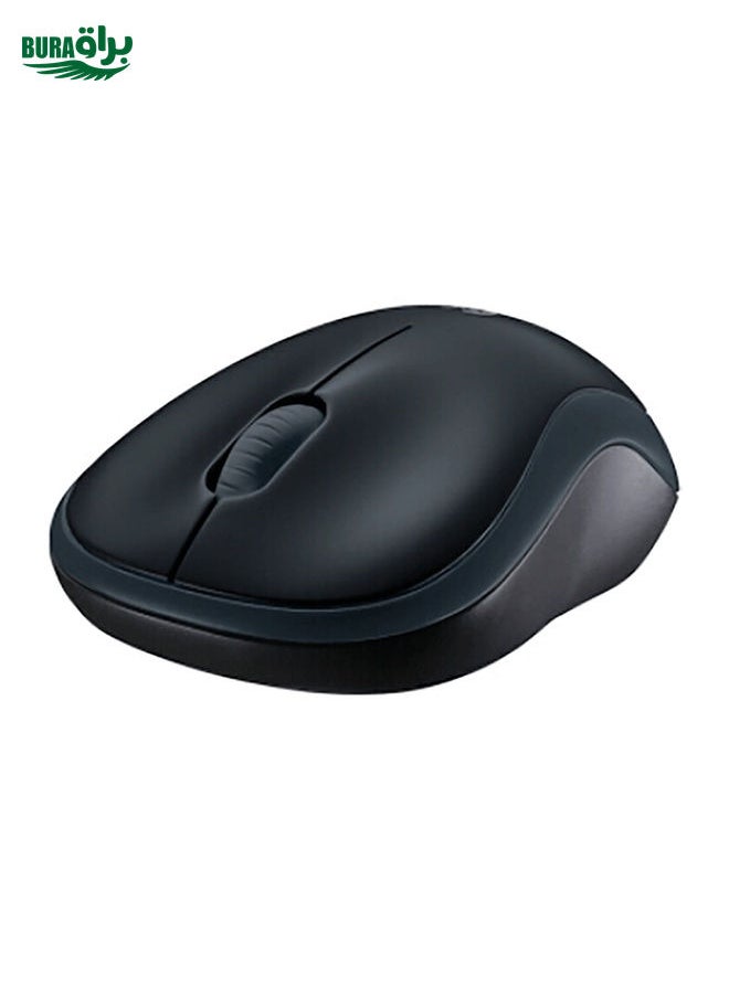 BURAQ Logitech B175 3-keys 1000DPI 2.4GHz Wireless Optical Mouse (Black)  - Image 2