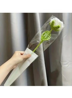 Toko 6-Pack Handcrafted Crocheted Roses | Realistic Fabric Flowers | Ideal for Valentine’s, Mother’s Day, Easter & Spring Decor  - Image 3