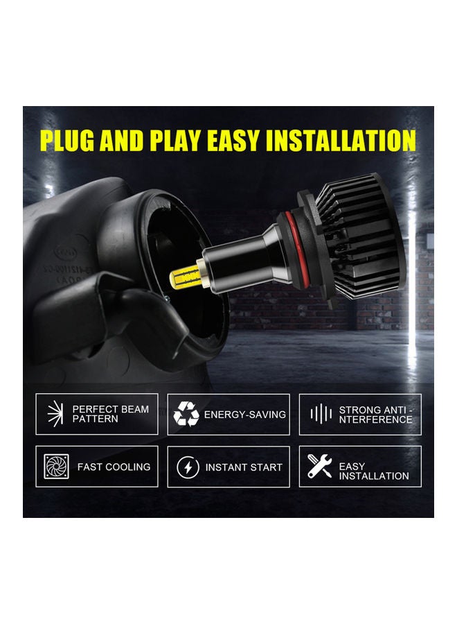 Loquat 2-Piece Car Adjustable LED Headlights - Image 4