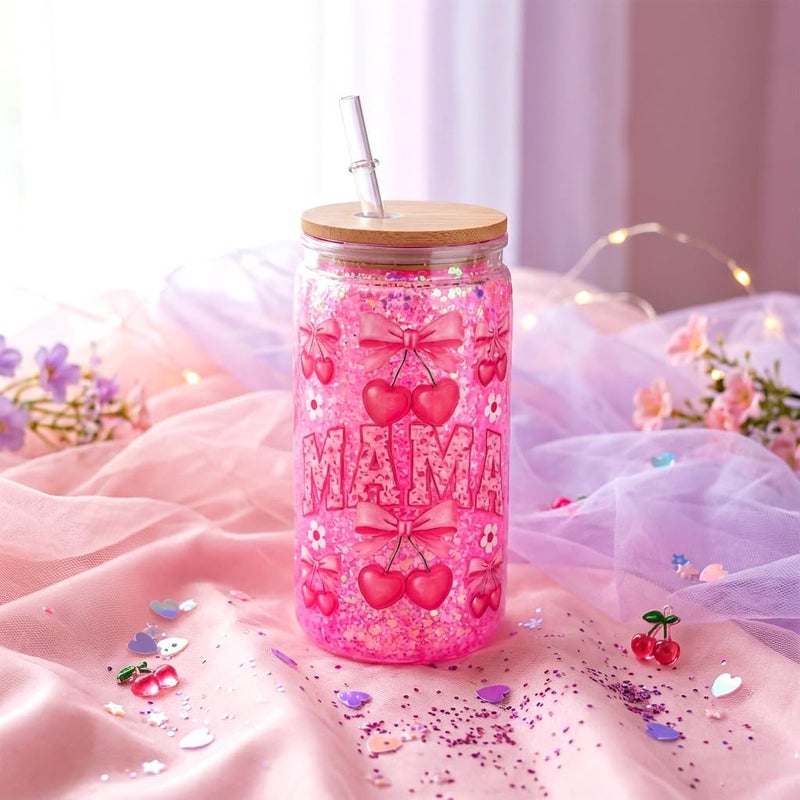 kiddgroo Snow Globe Tumbler Supplies â€“ 11 Pcs DIY Glitter Snowglobe Tumbler Craft Supplies Starter Kit, Accessories Only (Cup Not Included) - Image 2