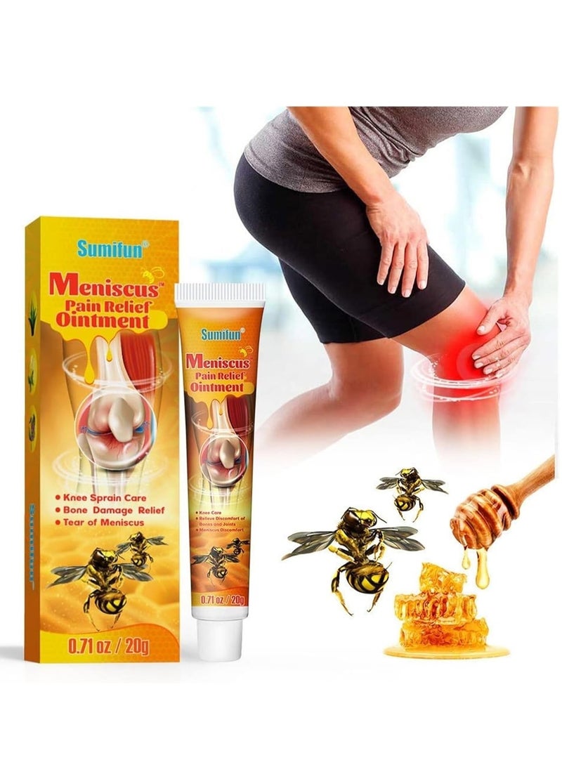 Sumifun Bee venom professional treatment gel, bee venom gel, pain relief cream, relieves discomfort symptoms such as bones and joints - Image 1