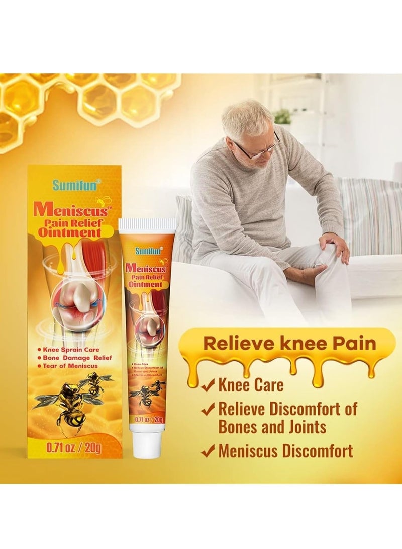 Sumifun Bee venom professional treatment gel, bee venom gel, pain relief cream, relieves discomfort symptoms such as bones and joints - Image 4