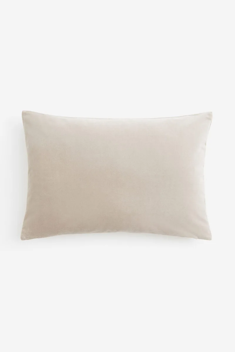 اتش اند ام Cotton Velvet Cushion Cover