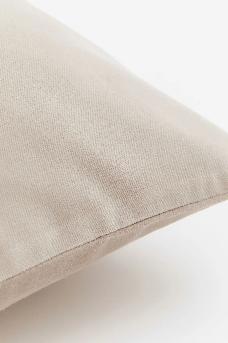 اتش اند ام Cotton Velvet Cushion Cover