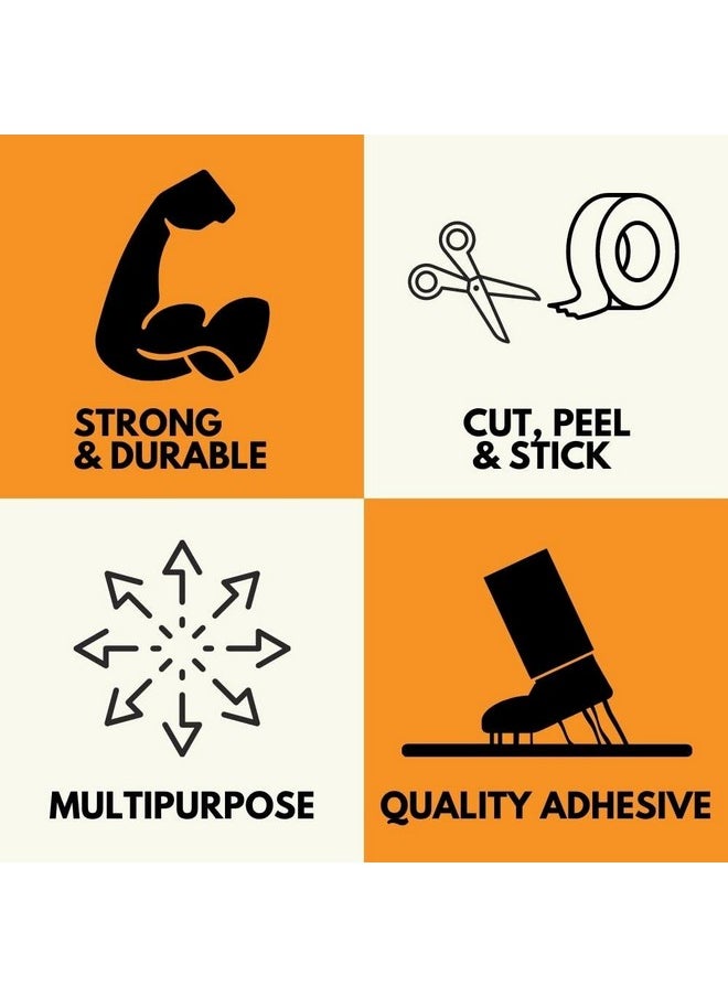 PackagingSuppliesByMail - Psbm Poly Bag Sealing Tape + Disenser Kit White 3/8 Inch X 180 Yards 6 Tape Rolls + 1 Dispenser 2.3 Mil Colored Sealer Tape For Dispenser Refill Bags Polybags Produce Wrapping Freezer - Image 1