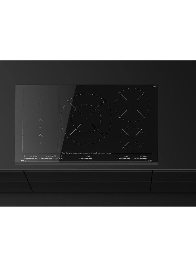 Teka IZS 97630 MST 90 cm induction Flex hob with SlideCooking function and 5 cooking zones -Made in Europe 112500034 Black - Image 4